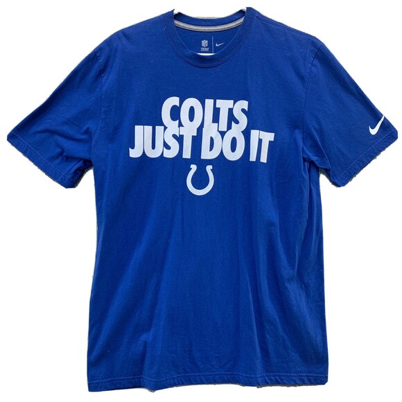 Indianapolis Colts Nike NFL Tee Short Sleeve Shirt Men's Large - Picture 1 of 8